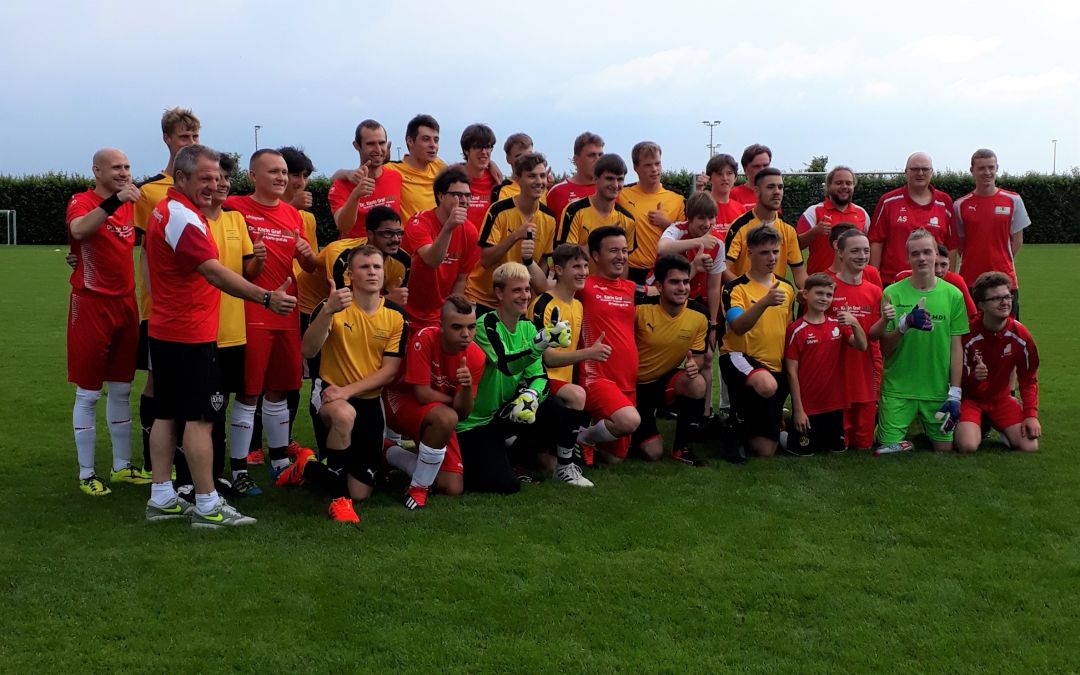 Sportschule Ruit Testspiel der Landesauswahl BW für Menschen mit mentaler Beeinträchtigung