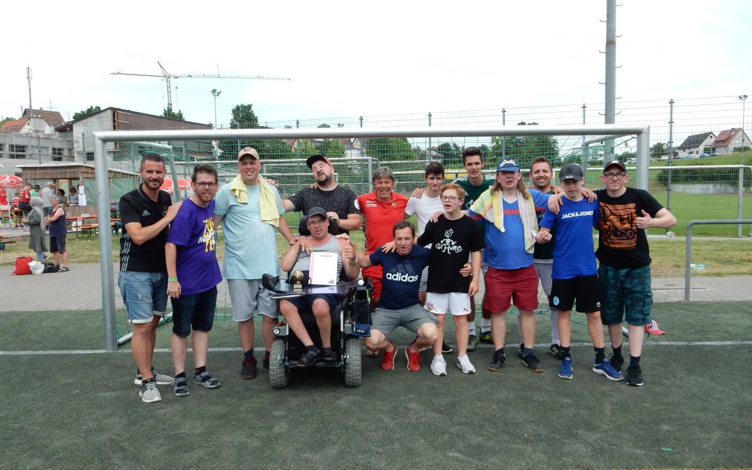 Nicht nur Spieler mit Handicap hatten beim Unified- Turnier ihren Spaß