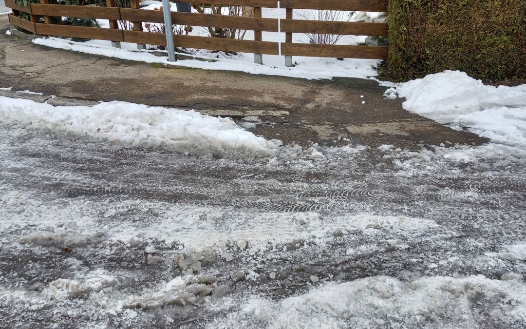 Winterzeit bedeutet auch Schneeräumdienst