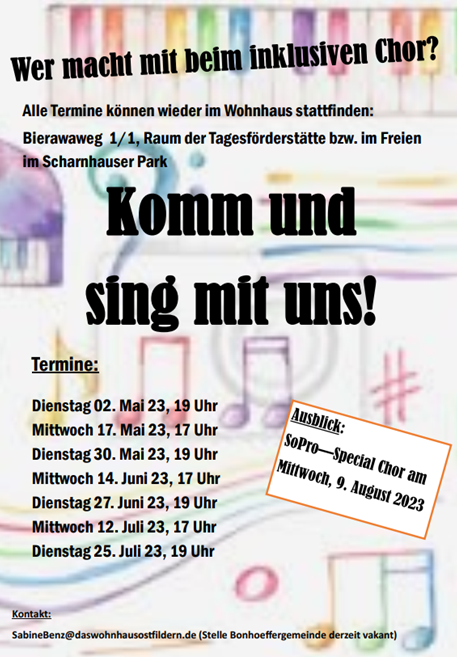 Komm und sing mit uns